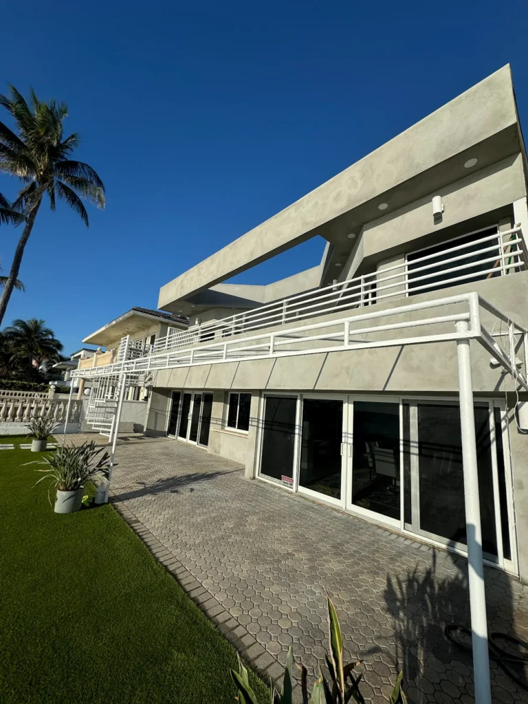 Stucco Restoration- Smooth Stucco Finish- Fort Lauderdale